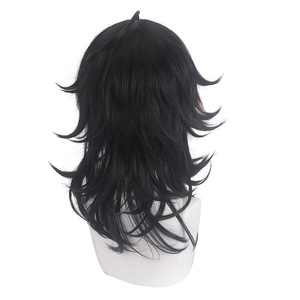 วิกผมสังเคราะห์สีดำและสีแดงคอสเพลย์ vtuber luxiem VOX <span class=keywords><strong>Akuma</strong></span> - Product Image 2