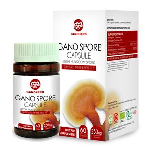 GANOHERB toptan organik <span class=keywords><strong>Ganoderma</strong></span> Lucidum kapsül bitkisel takviyeler özü <span class=keywords><strong>Reishi</strong></span> mantarı Lingzhi - Product Image 1