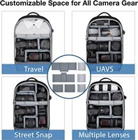 OEM benutzer definierte wasserdichte Outdoor-Wander reise Stativ halter Kamera tasche dslr Professional Kamera Rucksack