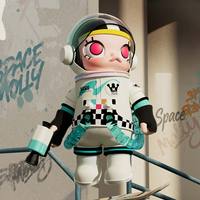 Figurine d'action de mode en PVC MART Official Authentic MEGA SPACE MOLLY 400% VANS, poupée personnalisée, décoration, surprise mystère à collectionner