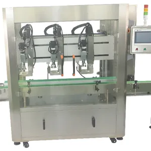 Customized automatic bottle capper 3 heads capping machine for PET bottle