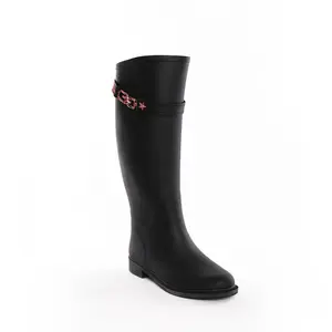 women Anti-slip durable shoes unique rubber EVA rain boots Hot new models