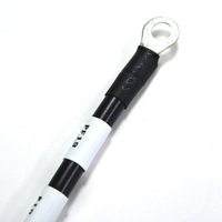 Cable de Batería de 8 AWG con Terminal de Anillo, Cable de Conexión Negro para Auto, Camión, Inversor, OEM, ODM, Venta al Por Mayor