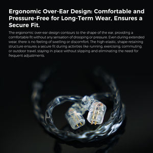 Câble de mise à niveau GK L200-8, noyau à huit brins plaqué argent, qualité sonore multidimensionnelle améliorée GK-KUNTEN GK-Streak - Product Image 4