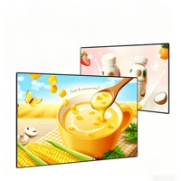 Pantalla LCD Interactiva Todo en Uno para Interiores, Montada en Pared, Publicidad Digital, Táctil Infrarroja, 1 Año de Garantía, Soporte de Texto CMS Integrado