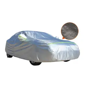 High Quality Customized PEVA Full Car Cover Waterproof Outdoor Universal Car Cover With Mirror