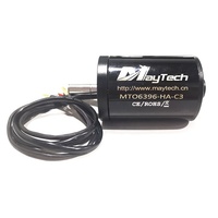 Maytech 6396 12S 4550W Moteur Brushless 63x96mm en métal pour skateboard électrique OEM Mountainboard électrique Robotique