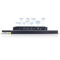 Wpna-Pc Industrial integrado, 10,1 pulgadas, Ip65, todo en uno, compatible con Oem, Panel de pantalla táctil capacitivo, Pc