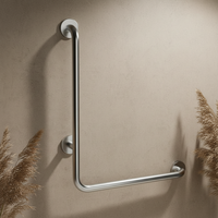 Barre d'appui murale antidérapante en acier inoxydable, design moderne et écologique, pour personnes âgées et handicapées, pour la sécurité dans la salle de bain et les toilettes