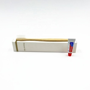 Kit Dental <span class=keywords><strong>de</strong></span> Bambú con Mini Pasta <span class=keywords><strong>de</strong></span> Dientes, Caja <span class=keywords><strong>de</strong></span> Papel FSC para Hoteles y Uso Doméstico - Product Image 3