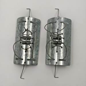 Piège à souris et à rats en acier galvanisé robuste, haute sensibilité, réutilisable, pour l'extérieur, vente en gros - Product Image 1