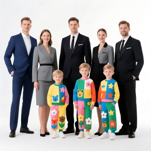 Vêtements d'équipe pour enfants sur mesure de luxe, coton lourd, OEM/ODM, gestion de la chaîne d'approvisionnement en Chine, solution unique - Product Image 5