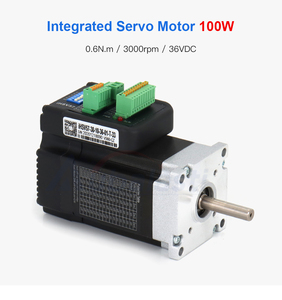 IHSV57-30-10-36-01-T-33 57mm Integrated Servo <strong>Motor</strong> 3000RPM 36V <strong>Dc</strong> Servo <strong>Drive</strong> for Tube Laser Cutting Machine - Product Image 4