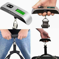 Balance numérique électronique portable pour bagages de voyage, capacité de charge 50 kg
