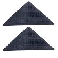 4pcs Square Anti-slip Carpet Grippers, Multipurpose Reusable Non-trace  Fixing Pad For Household Rug