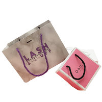 Sacs en papier fantaisie avec poignées, mini sacs cadeaux de remerciement, sacs pour cadeaux de fête, sacs pour le shopping avec UV sélectif doré, sacs à bijoux