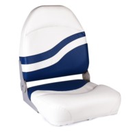 Siège de bateau de pêche durable et imperméable de style sportif, logo personnalisé, dossier haut, sièges de bateau pliants marins
