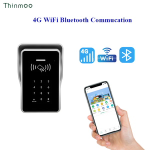 Thinmoo M364 Kiểm Soát Truy Cập Hệ Thống <span class=keywords><strong>Rfid</strong></span> Bàn Phím Cho Giọng Nói Nhắc Từ Xa Cửa Mở Điều Khiển Trực Tuyến 4G 8000 Thẻ Nhôm - Product Image 2