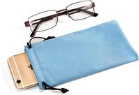 Pochette de lunettes de soleil personnalisée à bas prix sacs à cordon en microfibre sac à lunettes de coton sac à lunettes portable