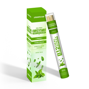 לייפוורת' תוסף אנרגיה ויטמין <span class=keywords><strong>B12</strong></span> קומפלקס תרסיס נוזלי לשתייה תמיכה בריאות נפשית ומיקוד - Product Image 1