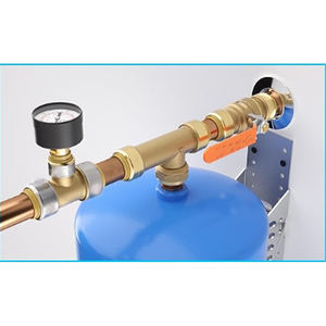 Conector en T <span class=keywords><strong>de</strong></span> Latón <span class=keywords><strong>de</strong></span> 3/4x3/4 Pulgadas <span class=keywords><strong>para</strong></span> Manómetro, Compatible con Tuberías PEX/<span class=keywords><strong>Cobre</strong></span>/CPVC/PE-RT/HDPE, Sistemas <span class=keywords><strong>de</strong></span> <span class=keywords><strong>Agua</strong></span> <span class=keywords><strong>Potable</strong></span> y Calefacción Radiante - Product Image 3