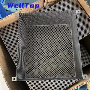 Weituo CN/GUA Plaque de tôle pliée et perforée, châssis, maille de soudage, dissipation thermique, couvercle de blindage électromagnétique - Product Image 2