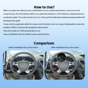 Sistema de Control de Crucero EASYGUARD para Ford Fiesta, Tourneo, Focus, Transit, Escape, Mondeo de 2010 a 2020 con Conector de Acelerador de 6 Cables OBD - Product Image 2