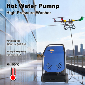 Nouveau drone de nettoyage haute pression électrique 200 bars pour le lavage des façades, des fenêtres et des bâtiments, usage domestique - Product Image 1