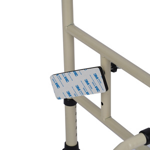 Barra de apoyo para inodoro, barra de seguridad antideslizante para personas mayores, soporte para baño, diseño moderno QB 802 - Product Image 2