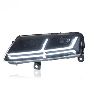 ชุดไฟหน้า LED DRL สำหรับ A6L A6รถ Audi ดัดแปลงเป็น Q7โปรเจคเตอร์2005-2011เลนส์สัญญาณไดนามิกเล่นไฟตัดหมอก - Product Image 4