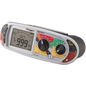 เครื่องทดสอบมัลติฟังก์ชั่น MFT1721 สำหรับวัดความต้านทานดิน 100V ระบบตรวจจับไฟรั่วอัตโนมัติแบบไม่ตัดวงจร (RCD)  วัดความต้านทานวงจร 2/3 สาย รับประกัน 1 ปี - Product Image 5