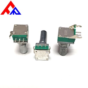 Potentiomètre d'amplificateur audio mono RV097N à 3 broches, vente en gros d'usine, potentiomètre de volume 5K/10K/20K/50K/100K - Product Image 4