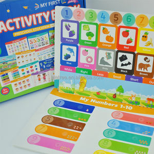 Enfants Preescolar Early Education Toy 8 Pages English Farm Job Enlignment Busy Book - Product Image 5