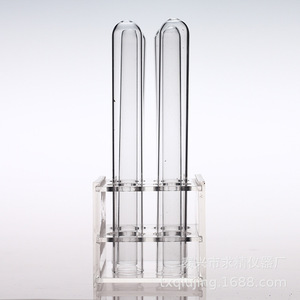 Seeking Excellence Glass Test Tubes 12x75 15x100 18x180 20x150 Round Bottom Flat Mouth Lab Use - Product Image 1