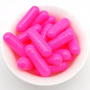 Capsules vides rouges et blanches Halal, capsules vides en gélatine Halal, taille 00 - Product Image 6