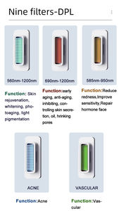 2026 DPL Ultra Photon Anti-âge, Élimination de l'acné DPL, Épilation, Rajeunissement professionnel de la peau, 9 filtres, Brosse nettoyante pour le visage DPL - Product Image 5