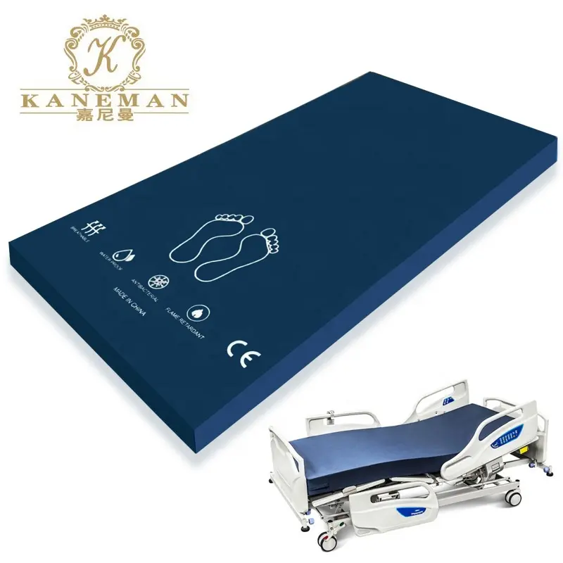 Wholesale Price Waterproof Medical Mattress Fire Retardant acampamento ao ar livre e Single Foam Hospital Bed Mattress