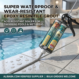 <span class=keywords><strong>Sellador</strong></span> de Resina Epoxi Superimpermeable y Resistente al Desgaste, Resistente a los Ácidos, para Azulejos de Piscina y Áreas Húmedas - Product Image 2