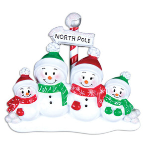Newstar Y888 Noël bonhomme de neige pôle <span class=keywords><strong>Nord</strong></span> carte de pointage salutations bricolage résine pendentif de Noël dessin animé mignon décorations de Noël - Product Image 4