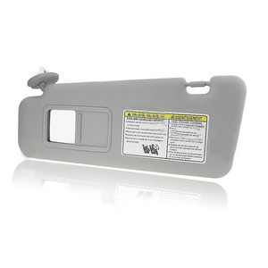 Toyota Car Sun Visor 74320-48500-B0 Side <b>Window</b> <b>Shade</b> PVC Buckle Installation Single Color Plain Style - Product Image 3
