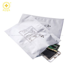 ESD Antistatic PCB Packing <b>Bag</b> Waterproof Flat Zipper Type ESD Aluminum Foil <b>Bags</b> - Product Image 2