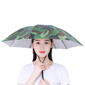 <span class=keywords><strong>Parapluie</strong></span> <span class=keywords><strong>de</strong></span> chapeau <span class=keywords><strong>de</strong></span> pêche <span class=keywords><strong>mains</strong></span> <span class=keywords><strong>libres</strong></span> portatif <span class=keywords><strong>de</strong></span> parasol extérieur pour l'adulte - Product Image 1
