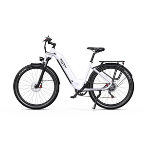 Bicicleta Eléctrica Urbana de Alto Rendimiento con Cuadro de Aluminio, Motor sin Escobillas de 250W Integrado, Largo Alcance y Alta Velocidad (27)-OT05 Rea - Product Image 4