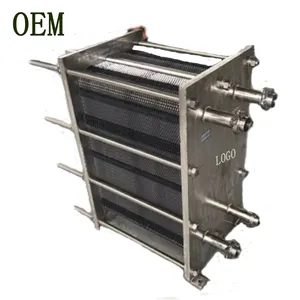 Heat Exchange Equipment Stainless Steel Food Processing Single Stage Plate Type Heat Exchanger