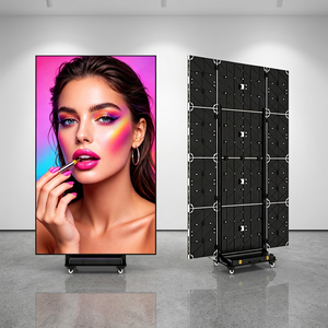 Pantalla LED Plegable MILEC P1.53 P1.86 P2.5 para Publicidad Digital, Cartel de Doble Cara GOB, Video Wall para Escaleras Mecánicas de Tiendas, 3 Años de Garantía - Product Image 1