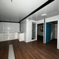 Maison conteneur pliable et extensible de luxe de 20 pieds, norme australienne, prix d'usine, pour habitation ou bureau