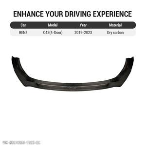 Kit de Carrocería AMG <span class=keywords><strong>C43</strong></span> de 4 Puertas, Fibra de Carbono Seca, Faros Antiniebla, Alerones, Divisor Delantero, Difusor Trasero, Extensiones de Faldones Laterales para <span class=keywords><strong>Mercedes</strong></span> Benz - Product Image 6