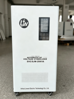 Stabilisateur de tension biphasé (2 phases) 10KVA 20KVA 30KVA, entrée L L N 220V, sortie L L 220V L N 110V pour l'Amérique du Sud