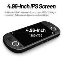 Consola de Juegos Portátil H 128G Trimui Smart Pro de 4.96 Pulgadas, Linux, Wi-Fi, Código Abierto, 26 Simuladores, Videojuegos Retro