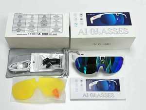 Nouvelles Lunettes Intelligentes 2026 avec Caméra, Enregistrement Vidéo 1200P, Stockage Intégré 16 Go, WiFi, Étanchéité IP65, Lecteur de Musique, pour Cyclisme et Sports de Plein Air AIMB-G5 [Prix Usine] - Product Image 5